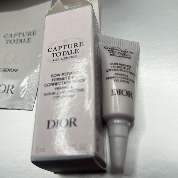 Dior authentic drawstring Bucket Bag bundle 7 items NWOT Pouch CD in front - Picture 6 of 14